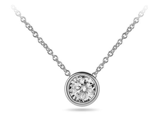 White Gold and Diamond Miracle Pendant