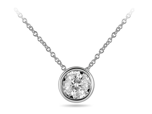White Gold and Diamond Miracle Pendant
